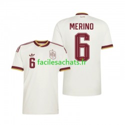 Maillot Espagne Mikel Merino 6 Extérieur Coupe du Monde 2026 Homme MC Maillot Espagne Mikel Merino 6 Extérieur Coupe du Monde 2026 Homme MC