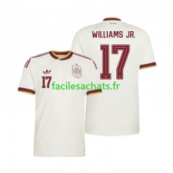 Maillot Espagne Nico Williams 17 Extérieur Coupe du Monde 2026 Homme MC Maillot Espagne Nico Williams 17 Extérieur Coupe du Monde 2026 Homme MC