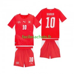 Maillot Suisse Granit Xhaka 10 Domicile Coupe du Monde 2026 Enfant MC Maillot Suisse Granit Xhaka 10 Domicile Coupe du Monde 2026 Enfant MC