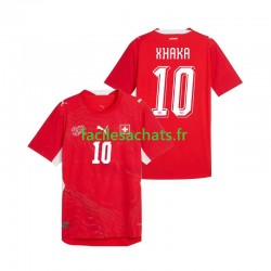 Maillot Suisse Granit Xhaka 10 Domicile Coupe du Monde 2026 Homme MC Maillot Suisse Granit Xhaka 10 Domicile Coupe du Monde 2026 Homme MC