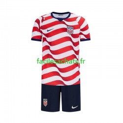 Maillot États-Unis Domicile Coupe du Monde 2026 Enfant MC Maillot États-Unis Domicile Coupe du Monde 2026 Enfant MC