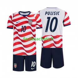 Maillot États-Unis Christian Pulisic 10 Domicile Coupe du Monde 2026 Enfant MC Maillot États-Unis Christian Pulisic 10 Domicile Coupe du Monde 2026 Enfant MC