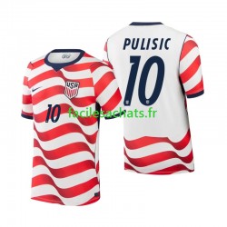 Maillot États-Unis Christian Pulisic 10 Domicile Coupe du Monde 2026 Homme MC Maillot États-Unis Christian Pulisic 10 Domicile Coupe du Monde 2026 Homme MC