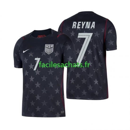 Maillot États-Unis Giovanni Reyna 7 Extérieur Coupe du Monde 2026 Homme MC