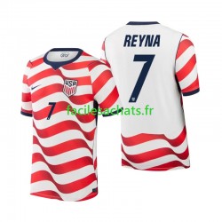 Maillot États-Unis Giovanni Reyna 7 Domicile Coupe du Monde 2026 Homme MC Maillot États-Unis Giovanni Reyna 7 Domicile Coupe du Monde 2026 Homme MC