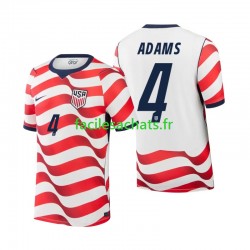 Maillot États-Unis Tyler Adams 4 Domicile Coupe du Monde 2026 Homme MC