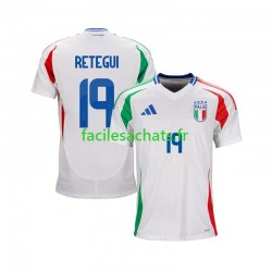 Maillot Italie Mateo Retegui 19 2024 Extérieur Homme MC