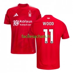 Maillot Nottingham Forest Chris Wood 11 2024-2025 Domicile Homme MC Maillot Nottingham Forest Chris Wood 11 2024-2025 Domicile Homme MC