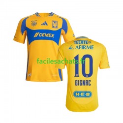 Maillot Tigres UANL Gignac 10 2024-2025 Domicile Homme MC