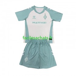 Maillot Werder Bremen 2024-2025 Extérieur Enfant MC