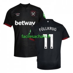 Maillot West Ham United FULLKRUG 11 2024-2025 Extérieur Homme MC Maillot West Ham United FULLKRUG 11 2024-2025 Extérieur Homme MC