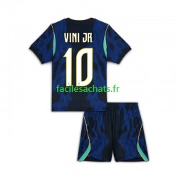 Maillot Brésil Vinicius Junior 10 Extérieur Coupe du Monde 2026 Enfant MC