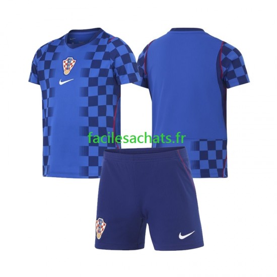 Maillot Croatie Extérieur Coupe du Monde 2026 Enfant MC