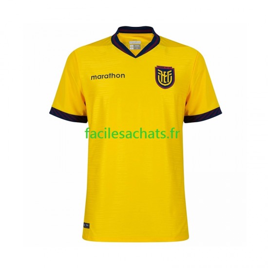 Maillot Ecuador Domicile Coupe du Monde 2026 Homme MC