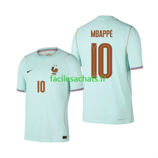 Maillot France Kylian Mbappe 10 Extérieur Coupe du Monde 2026 Homme MC
