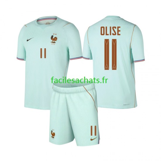 Maillot France Michael Olise 11 Extérieur Coupe du Monde 2026 Enfant MC