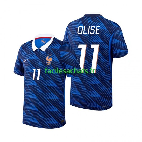 Maillot France Michael Olise 11 Domicile Coupe du Monde 2026 Homme MC