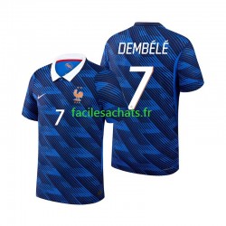 Maillot France Ousmane Dembele 7 Domicile Coupe du Monde 2026 Homme MC