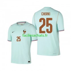 Maillot France Rayan Cherki 25 Extérieur Coupe du Monde 2026 Homme MC