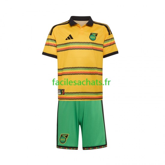 Maillot Jamaïque Domicile Coupe du Monde 2026 Enfant MC