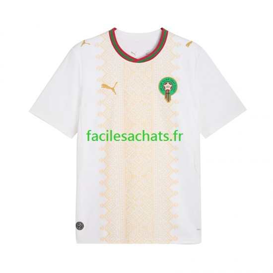 Maillot Maroc Extérieur Coupe du Monde 2026 Homme MC