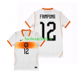 Maillot Pays-Bas Jeremie Frimpong 12 Extérieur Coupe du Monde 2026 Homme MC
