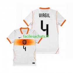 Maillot Pays-Bas Virgil van Dijk 4 Extérieur Coupe du Monde 2026 Homme MC