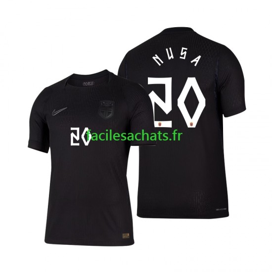 Maillot Norvège Antonio Nusa 20 Extérieur Coupe du Monde 2026 Homme MC