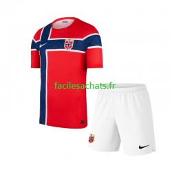 Maillot Norvège Domicile Coupe du Monde 2026 Enfant MC Maillot Norvège Domicile Coupe du Monde 2026 Enfant MC
