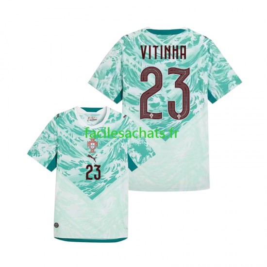 Maillot Portugal Vitinha 23 Extérieur Coupe du Monde 2026 Homme MC