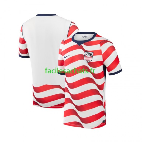 Maillot États-Unis Domicile Coupe du Monde 2026 Homme MC