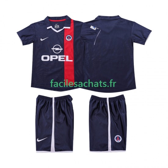 Maillot AC Milan Retro 2001 2002 Domicile Enfant MC