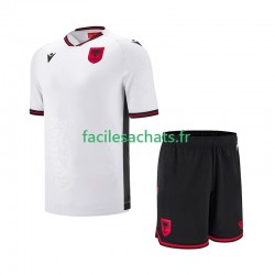Maillot Albanie 2025-2026 Extérieur Enfant MC