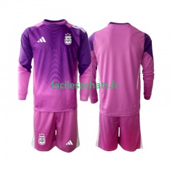 Maillot Argentine 2025 Gardien Domicile Enfant ML