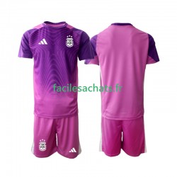 Maillot Argentine 2025 Gardien Domicile Enfant MC