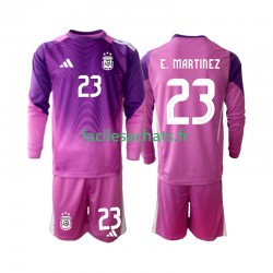 Maillot Argentine Emiliano Martinez 23 2025 Gardien Domicile Enfant ML
