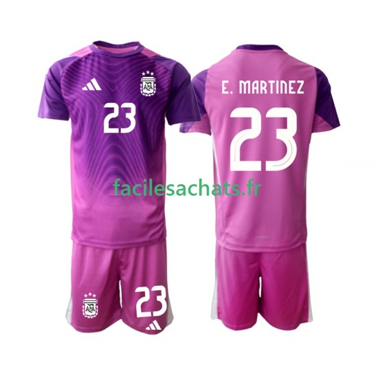Maillot Argentine Emiliano Martinez 23 2025 Gardien Domicile Enfant MC
