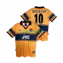 Maillot Arsenal BERGKAMP10 Retro 1997 1999 Extérieur Homme MC