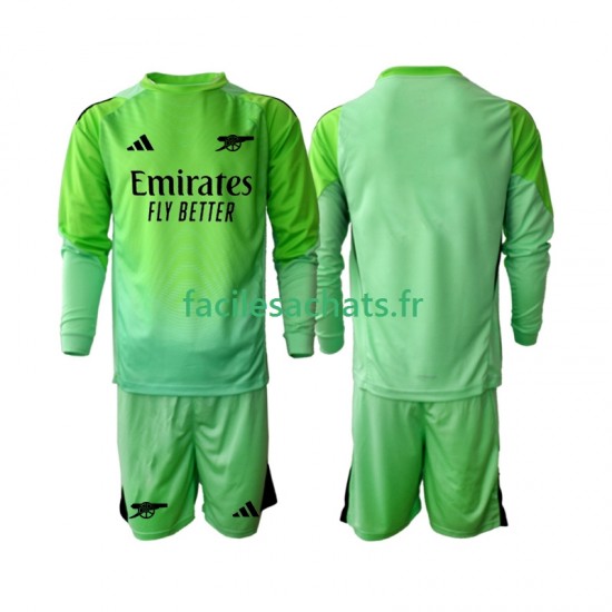 Maillot Arsenal 2025-2026 Gardien Extérieur Enfant ML