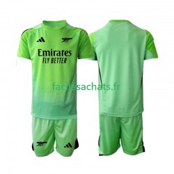 Maillot Arsenal 2025-2026 Gardien Extérieur Enfant MC