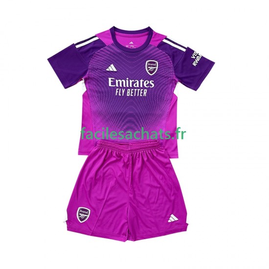 Maillot Arsenal 2025-2026 Gardien 3ème Enfant MC