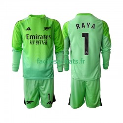 Maillot Arsenal Raya 1 2025-2026 Gardien Extérieur Enfant ML Maillot Arsenal Raya 1 2025-2026 Gardien Extérieur Enfant ML
