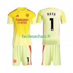 Maillot Arsenal Raya 1 2025-2026 Gardien Domicile Enfant MC Maillot Arsenal Raya 1 2025-2026 Gardien Domicile Enfant MC