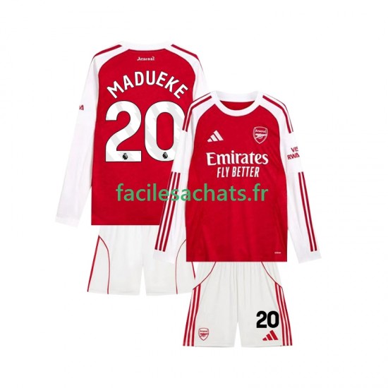 Maillot Arsenal Noni Madueke 20 2025-2026 Domicile Enfant ML
