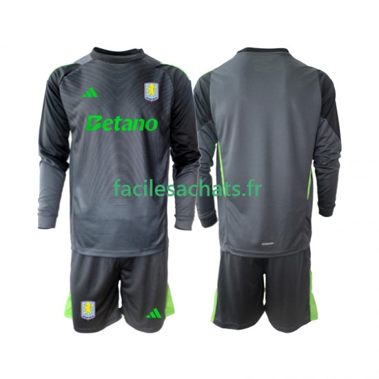 Maillot Aston Villa 2025-2026 Gardien Domicile Enfant ML