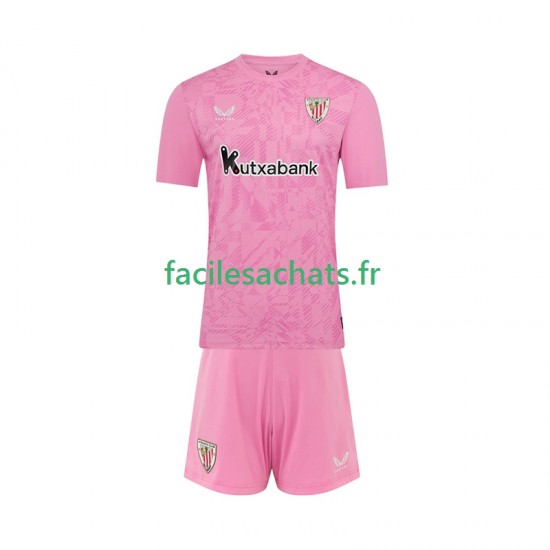 Maillot Athletic Bilbao 2025-2026 Gardien Extérieur Enfant MC