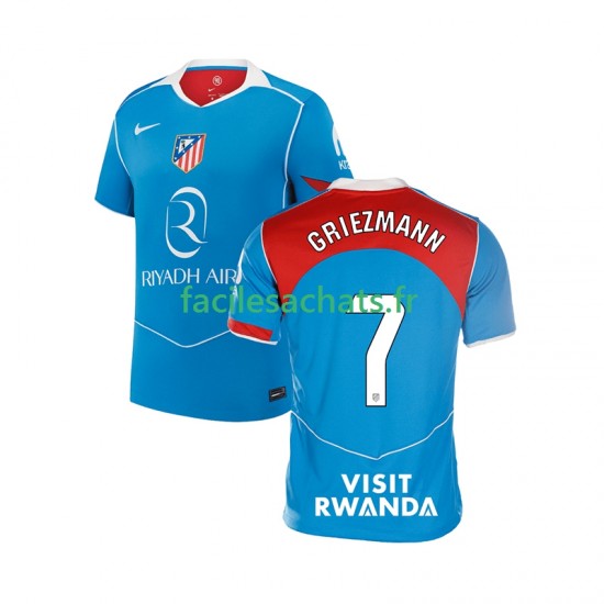 Maillot Atlético Madrid Antoine Griezmann 7 2025-2026 3ème Homme MC