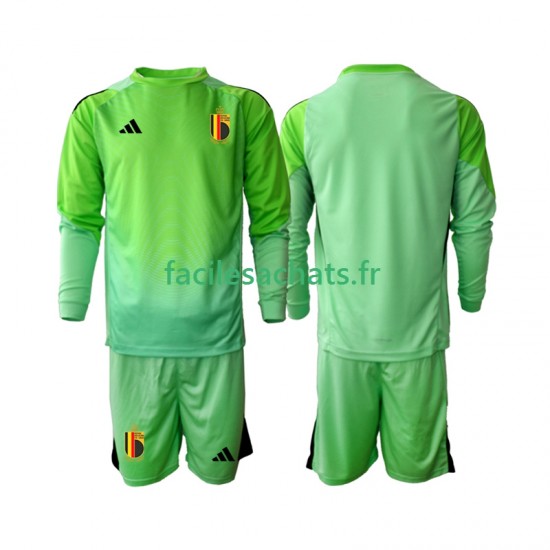Maillot Belgique 2025 Gardien Domicile Enfant ML