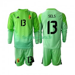 Maillot Belgique Matz Sels 13 2025 Gardien Domicile Enfant ML