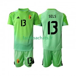 Maillot Belgique Matz Sels 13 2025 Gardien Domicile Enfant MC